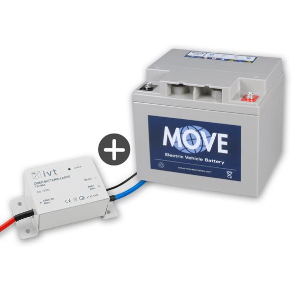 Mover Package mit Batterie & Zweitbatterie-Lader „DIY AGM